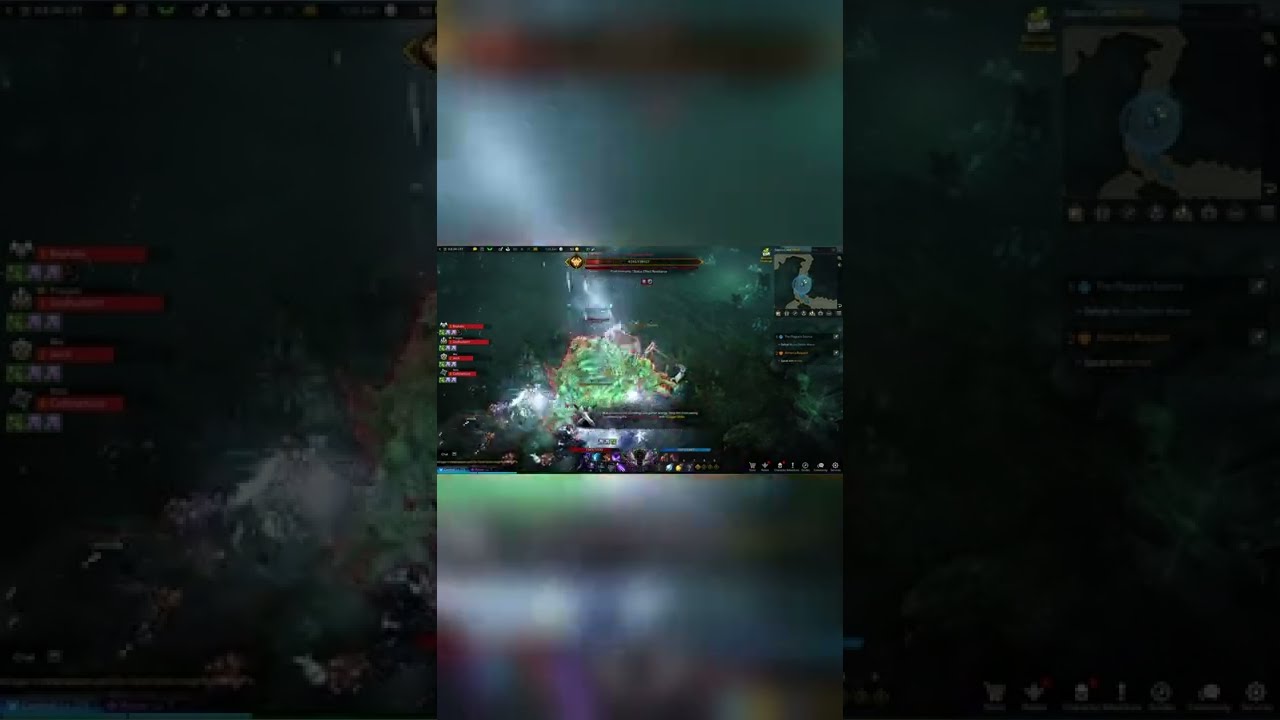 Assassin Shadowhunter Demon Form vs Mucus Demon
