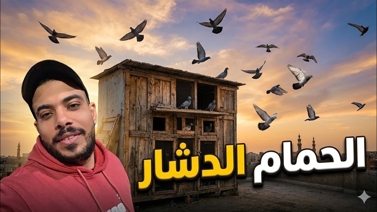 مغامرات مع الحمام الدشار الجزء الخامس#الحمام_مع_الطوخي ١٠مارس ٢٠٢٦