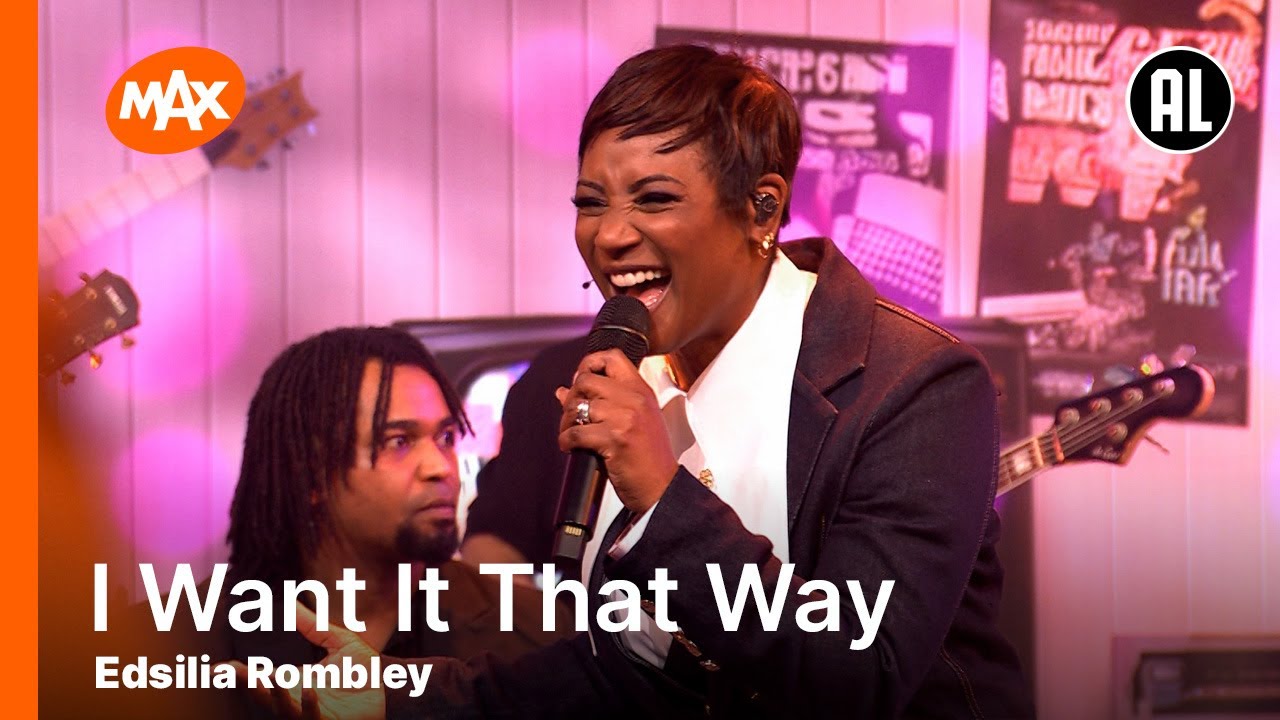 Edsilia Rombley - I Want It That Way (Backstreet Boys) | ALS IK HET ZING