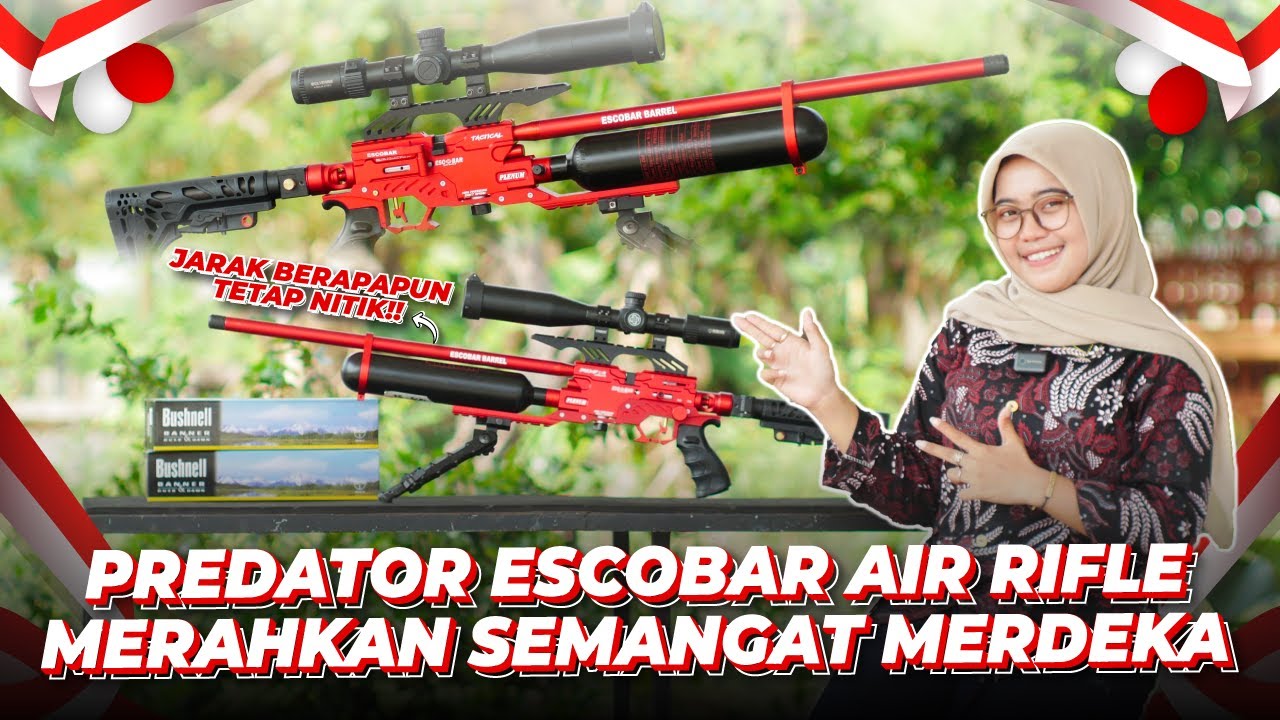 POINT AT ANY DISTANCE‼ STUNNING ACCURACY PCP PREDATOR ESCOBAR | SPECIAL RED COLOR SPIRIT OF INDEP...