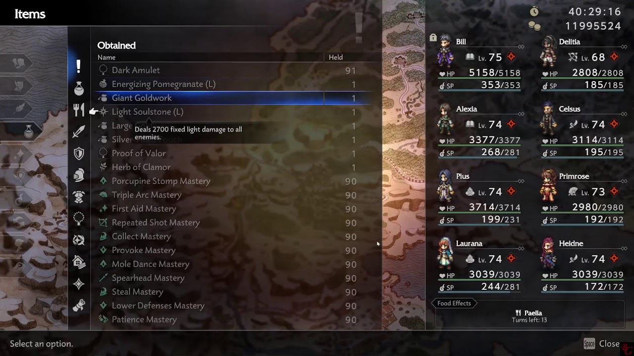 [BG] Octopath Traveler 0 JRPG Goodness