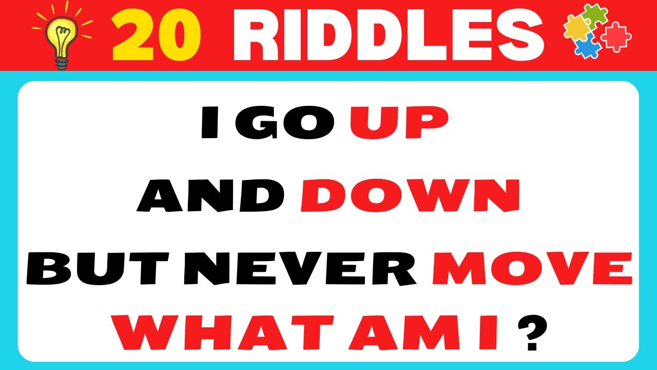 ONLY A GENIUS CAN SOLVE THESE RIDDLES! - QUIZ CHALLENGE!