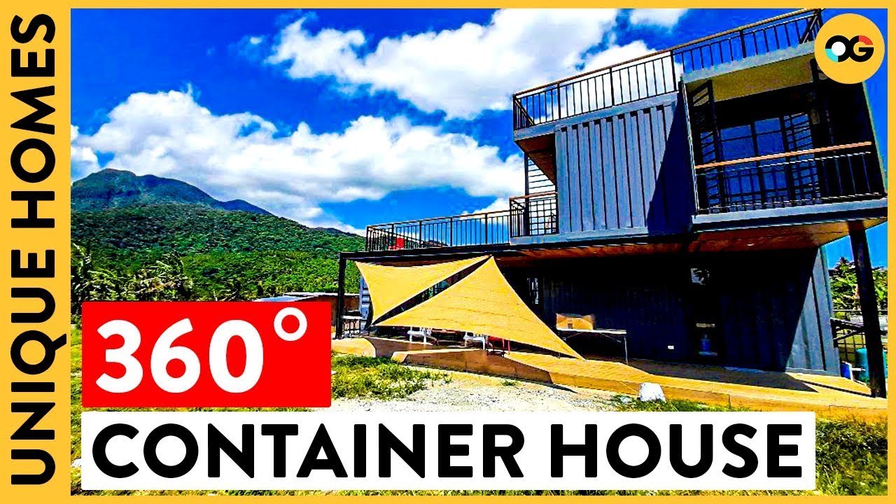 Incredible Container House with an Amazing 360° View of Mt. Makiling | Unique Homes | OG