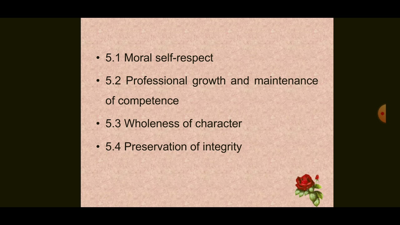 code of ethics اخلاقيات مهنة التمريض الفرقة الثانية بالمعهد