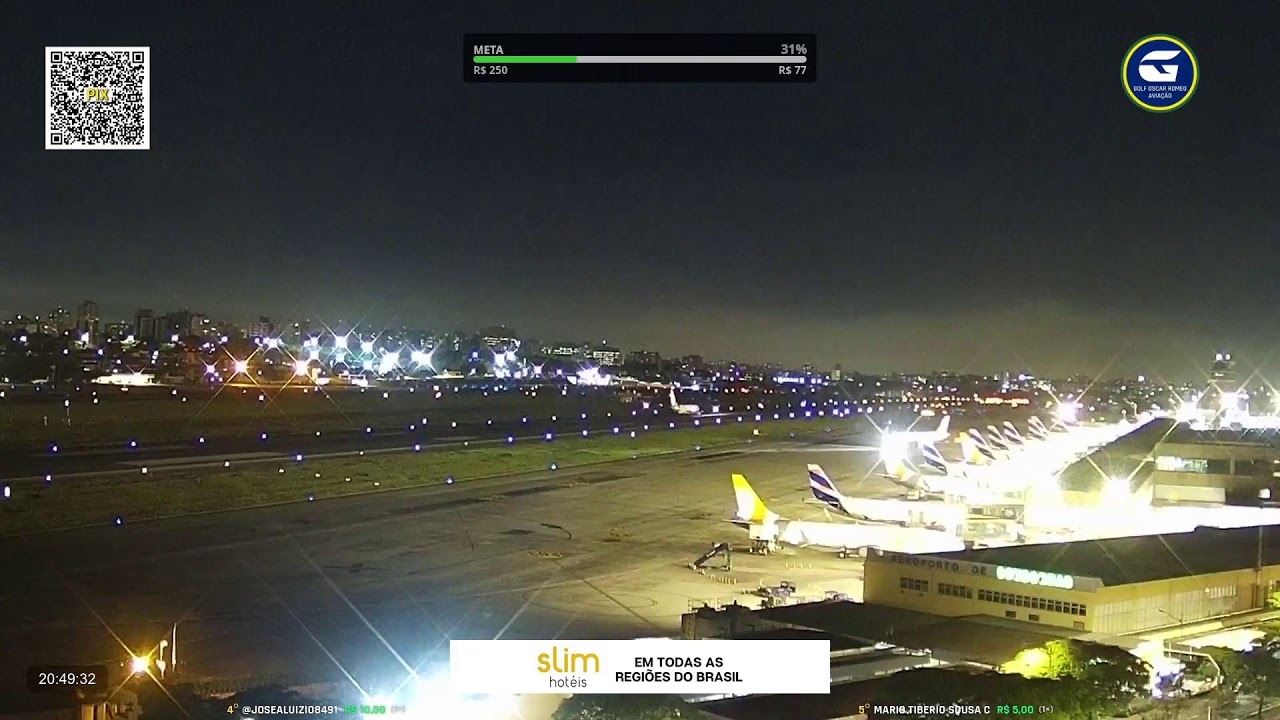 SBSP LIVE #1 - Aeroporto de São Paulo AO VIVO - CGH Airport - 13/03 Manhã