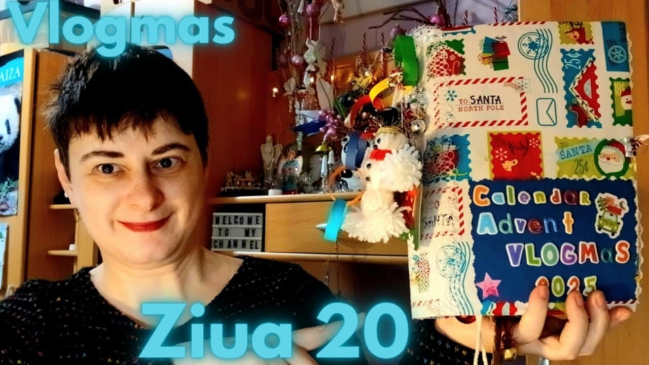 Vlogmas ziua 20 | Decorarea jurnalului | Castigator giveaway