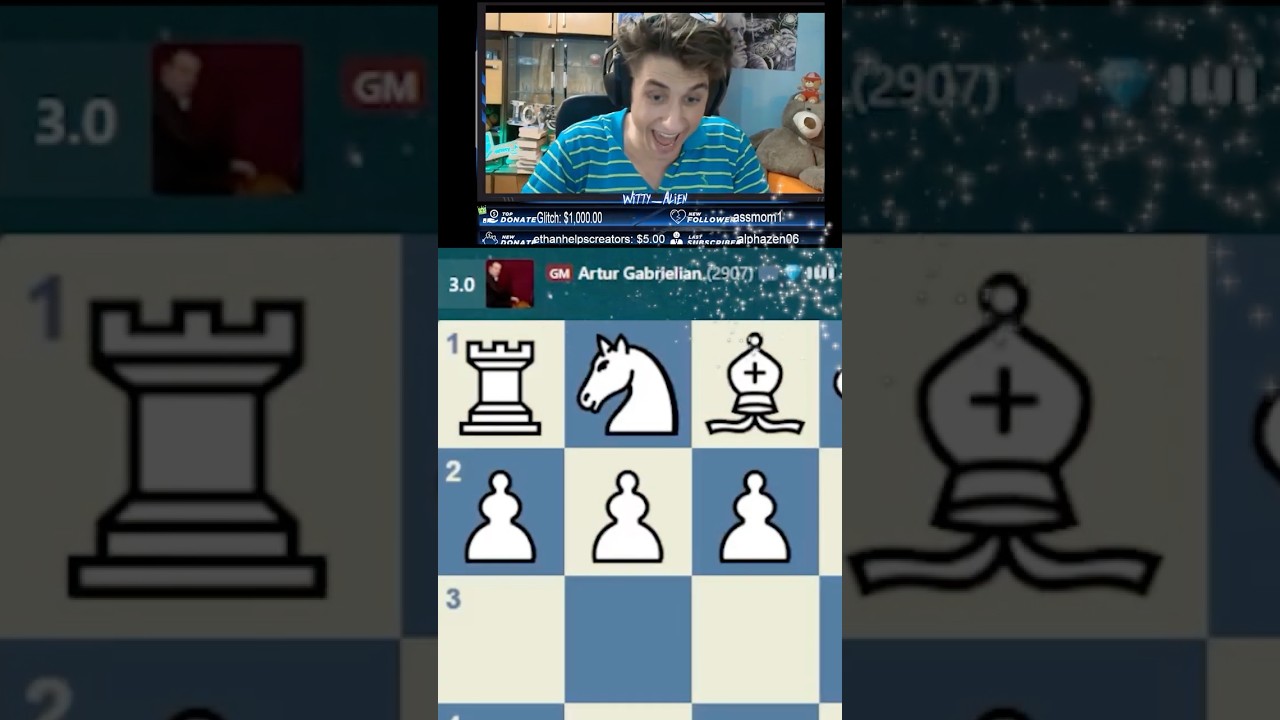 Witty_Alien vs. GM in Titled Tuesday 😱