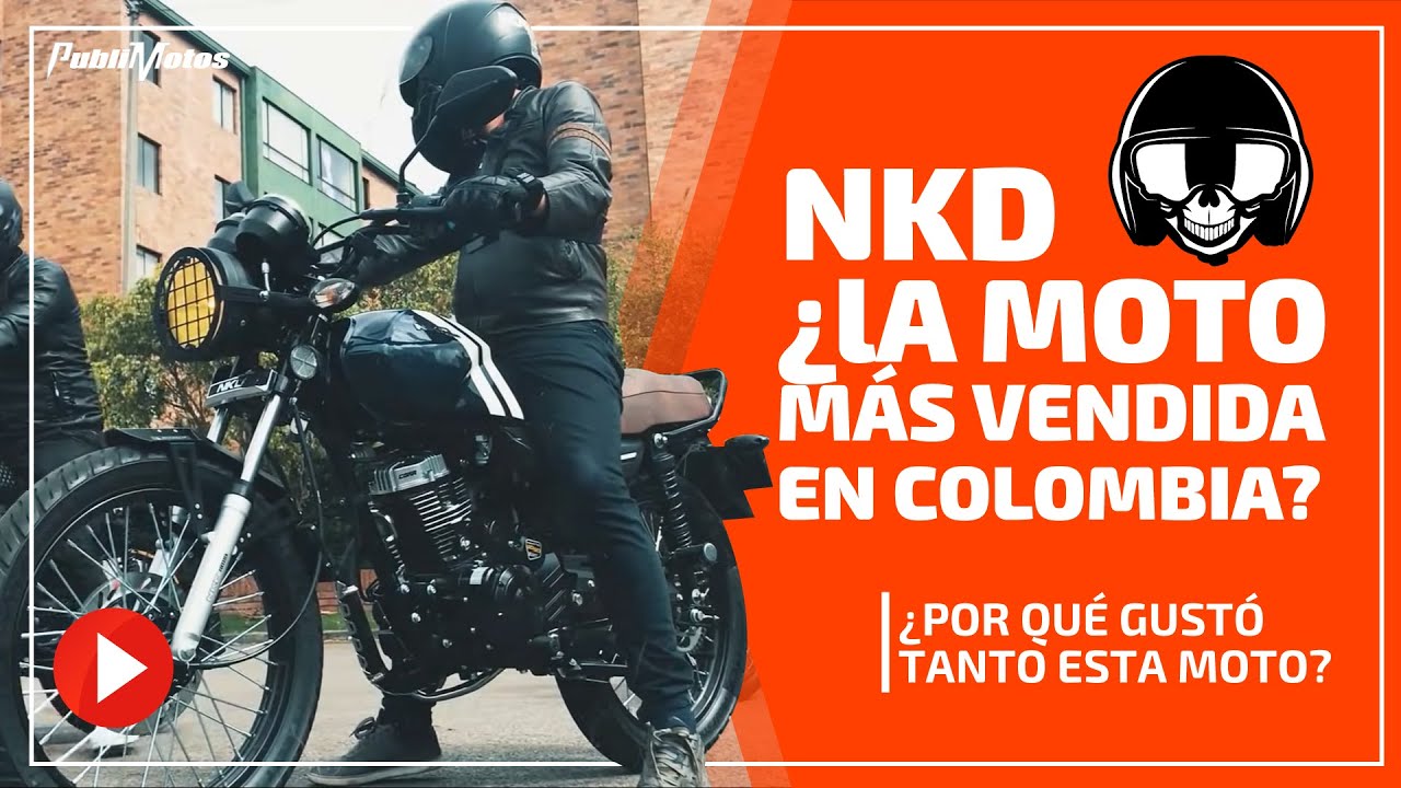 🧐 ¿Por qué la AKT NKD es la moto más vendida en Colombia?🚦 Descúbralo aquí👇