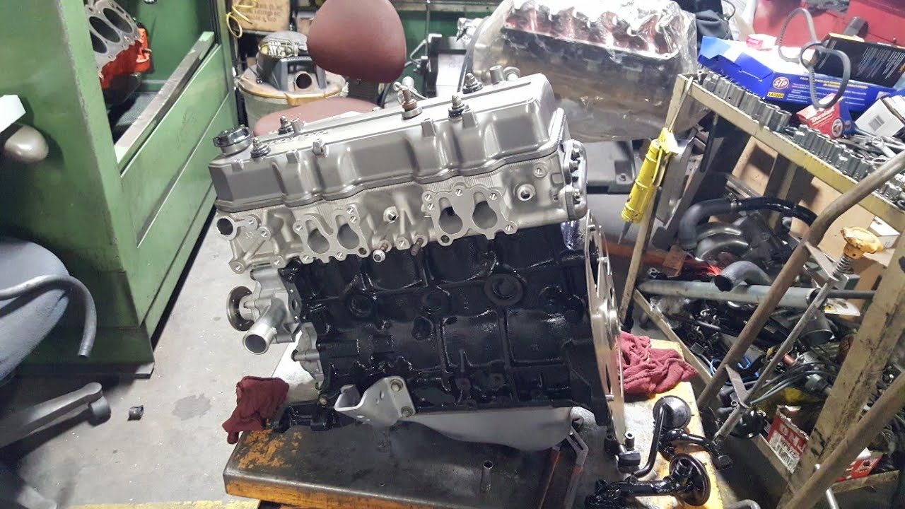 Toyota 22r engine rebuild = vid#1 the removal of the 22r Toyota engine