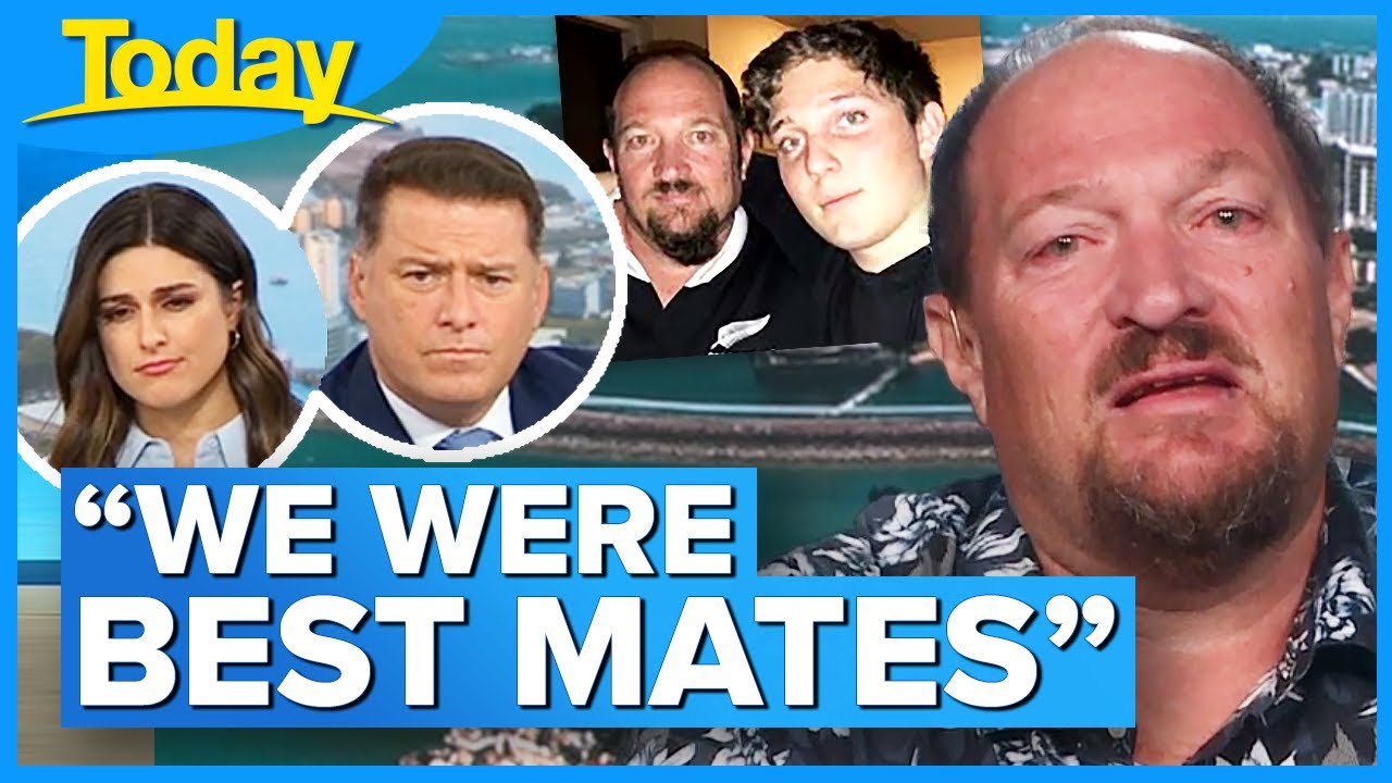 Father shares heartbreaking detail after finding out his son was killed | Today Show Australia