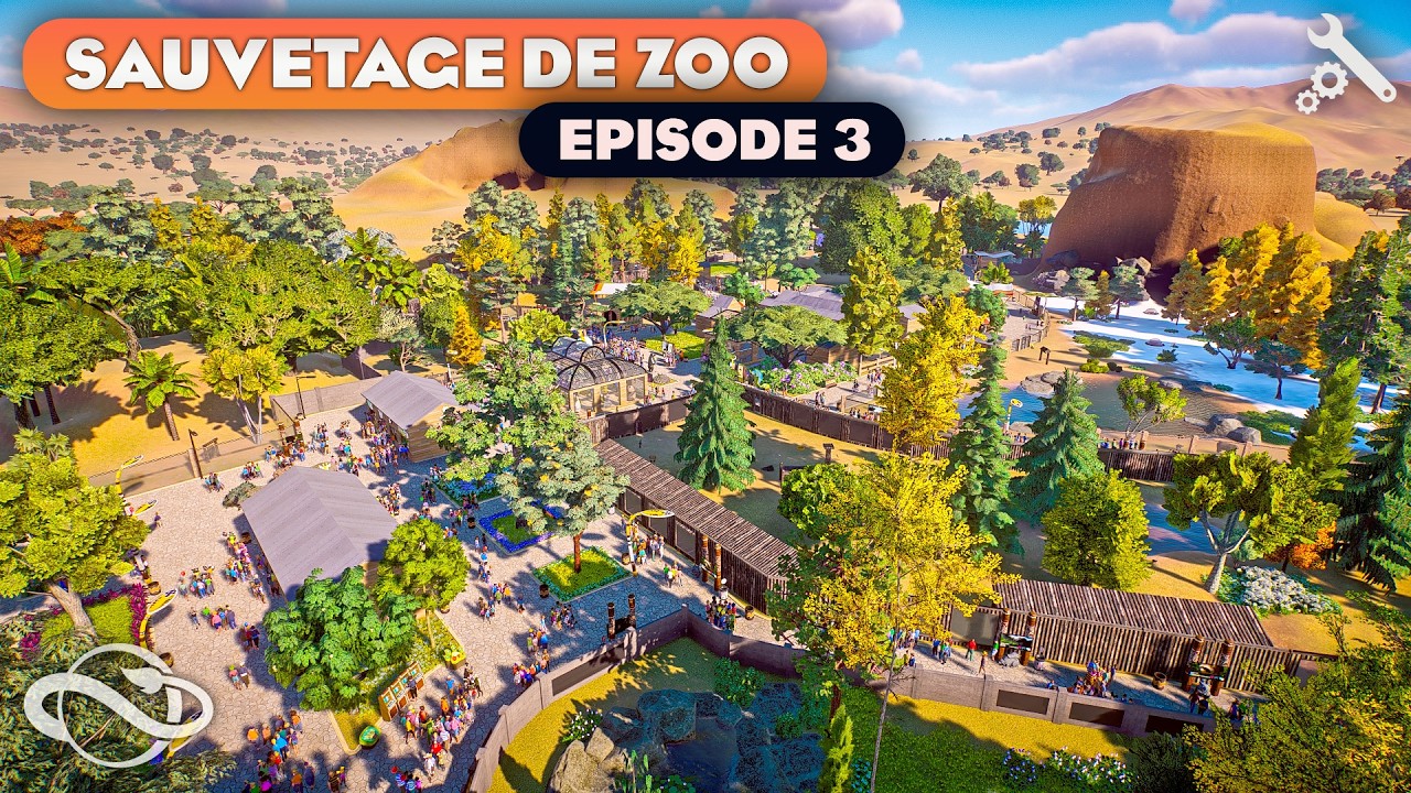 Comment ajuster la décoration de votre Zoo ? | ÉP. 3 | SAUVETAGE DE PARC | PLANET ZOO