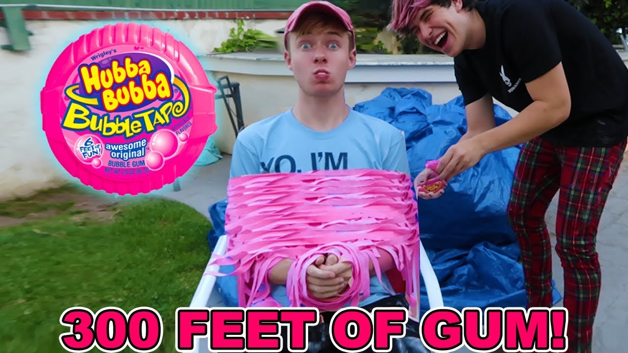 CAN HE BREAK FREE FROM 300 FT OF GUM?
