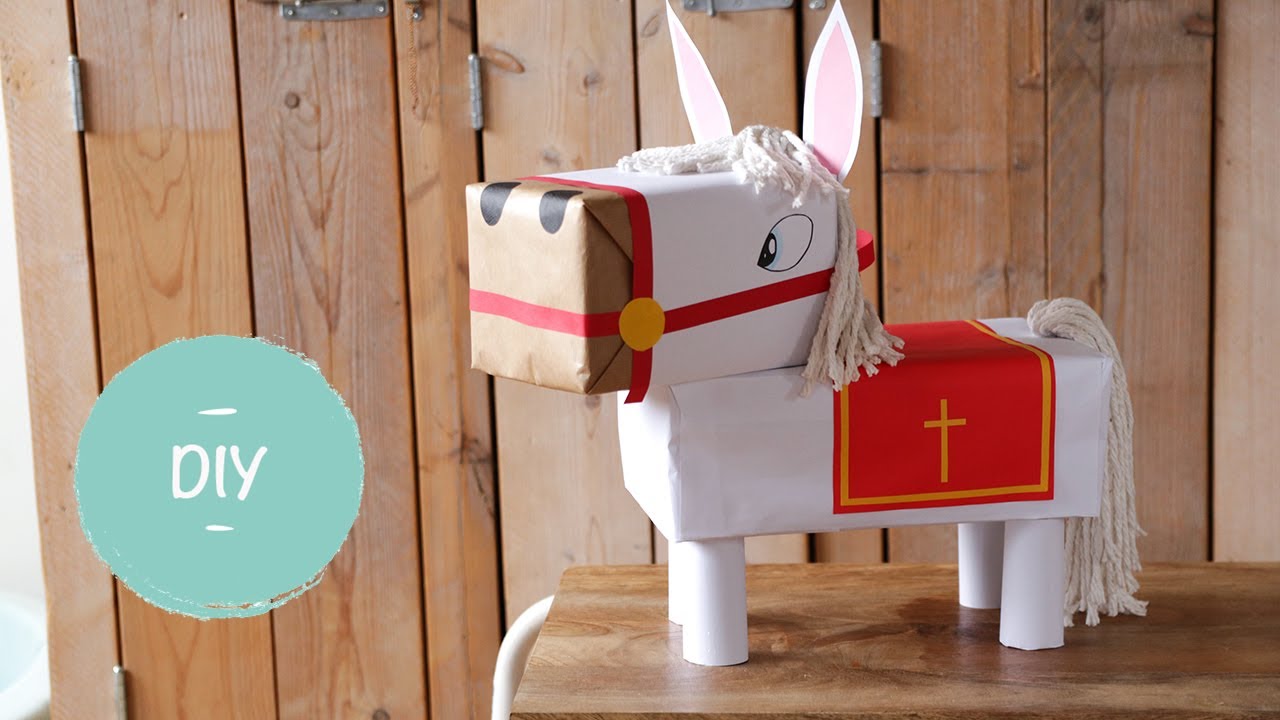 Surprise paard van Sinterklaas maken - Een leuke én simpele surprise voor pakjesavond