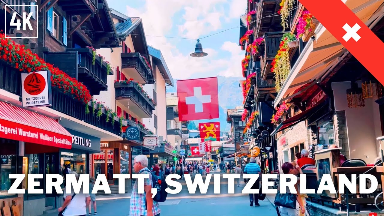 Zermatt Switzerland - Home of Swiss Alps