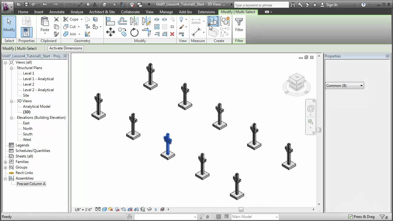 Autodesk Revit - Creating Assemblies and Assembly Views