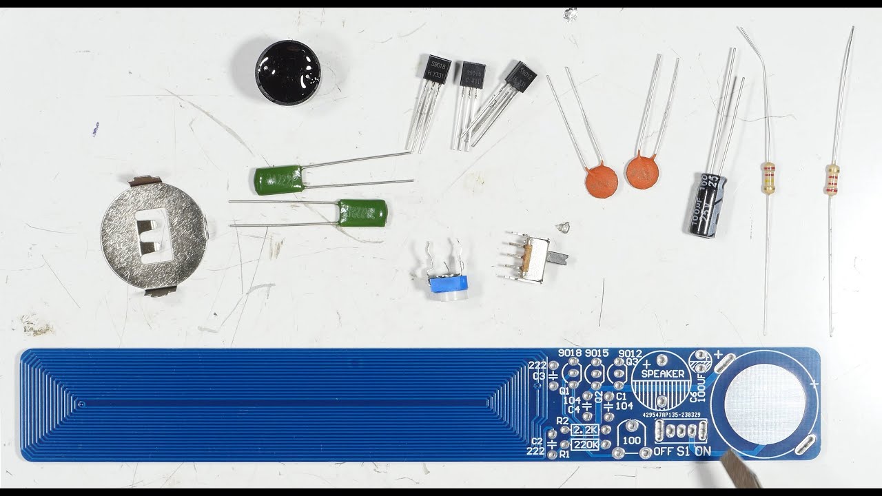 Build A Metal Detector Wand Kit (4K)