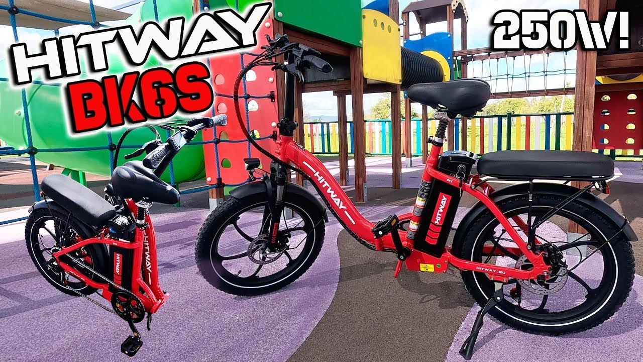 Super Bici ELÉCTRICA HITWAY BK6S Plegable Completamente y con 250w de POTENCIA! Compra ASEGURADA!! 4