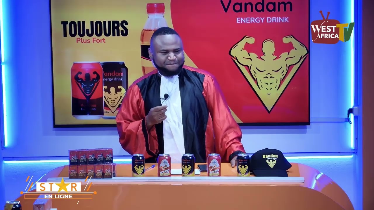 STAR EN LIGNE AVEC MSB ''SI ALLAH DJABHI'' ET CAMPBELL SUR WEST AFRICA TV