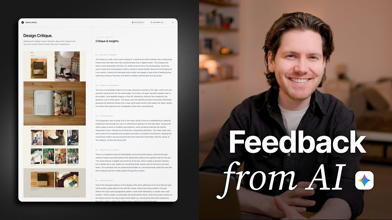 I Built a Design Critic With a Single Prompt in AI Studio • Gemini 3