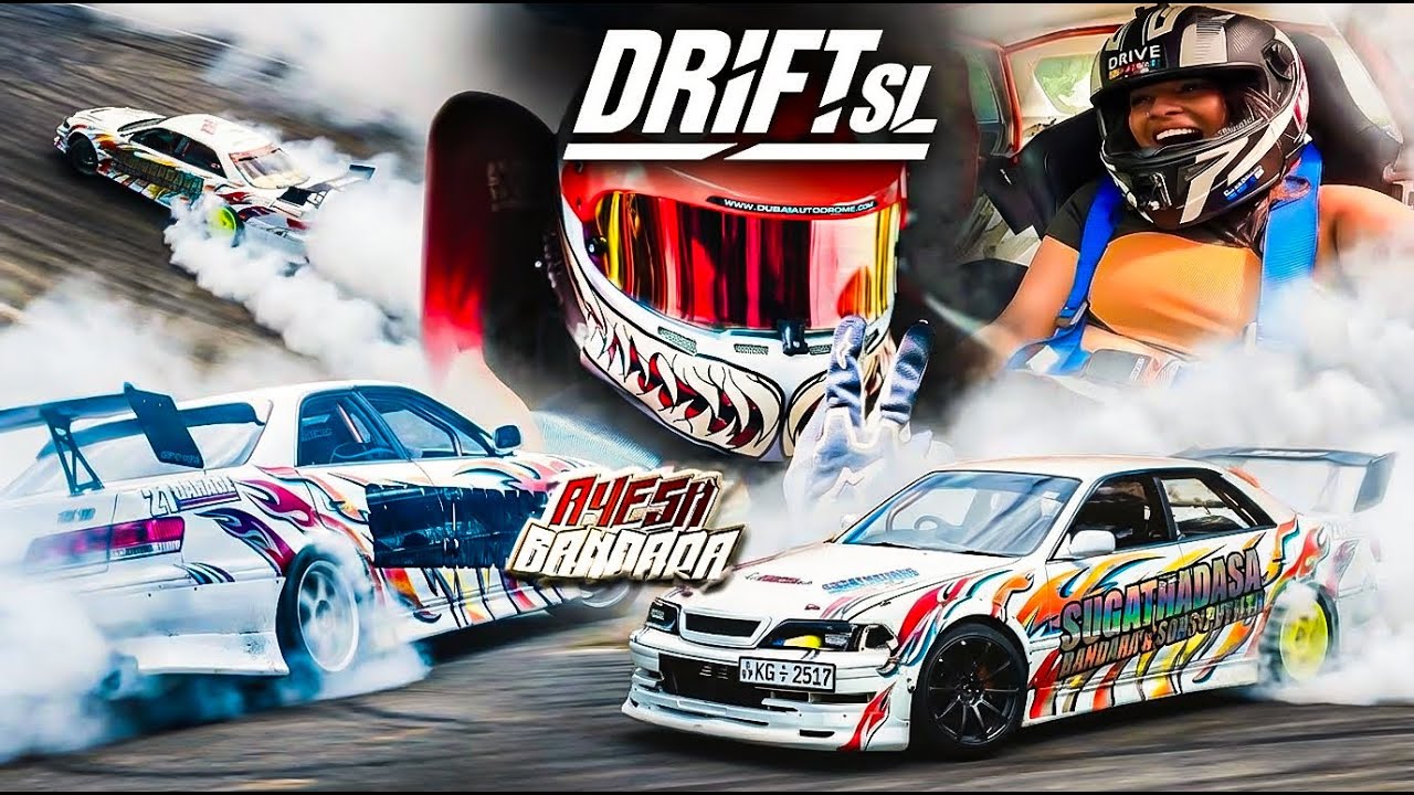 Girls Reaction in a Drift Car and Experience for the first time in Sri Lanka | 1JZ JZX100 Mark II