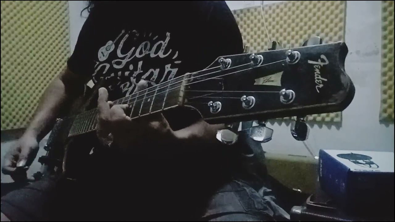FENDER ESPRIT FLAME JAPAN 1984 COVER JEFF BECK , CAUSE WE'VE ENDED AS LOVERS