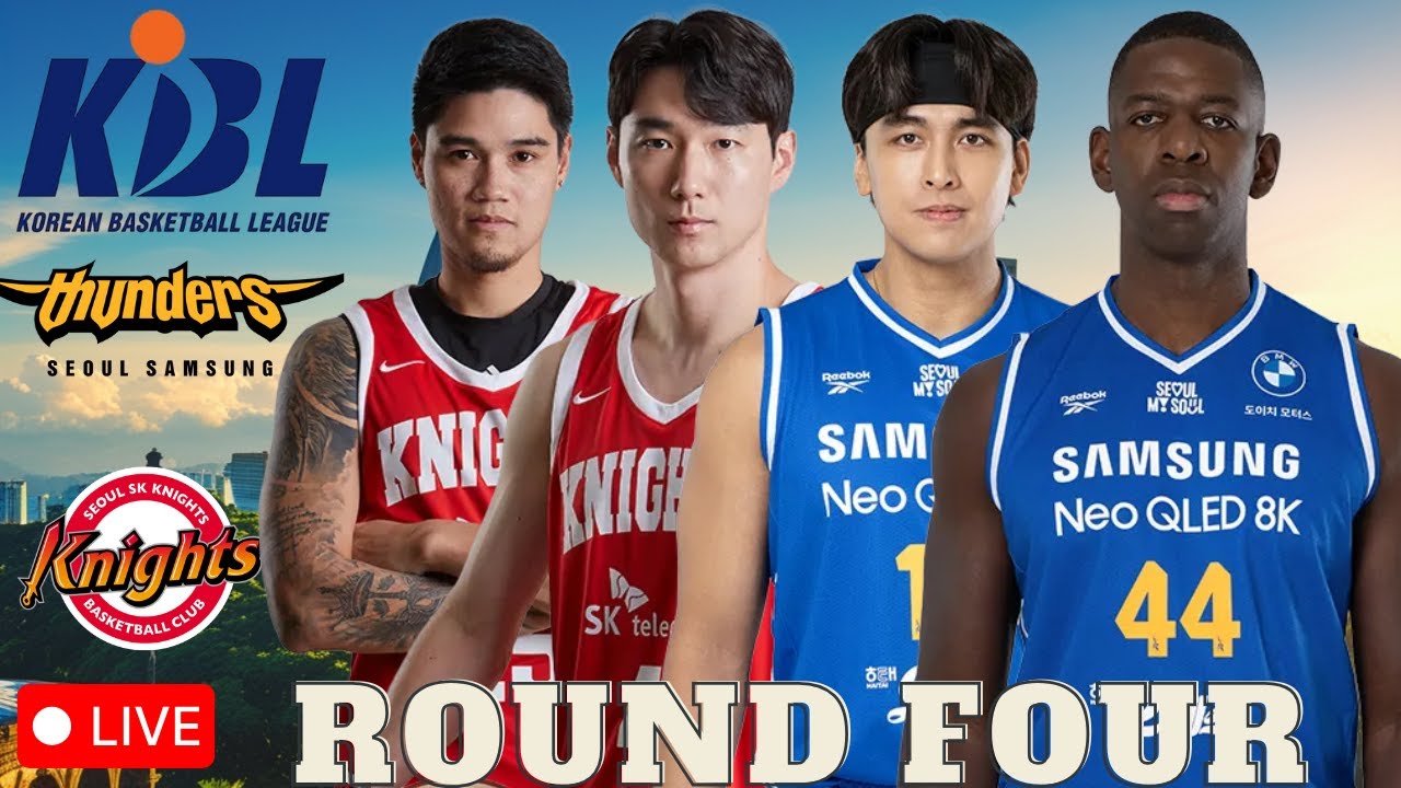 SEOUL SK KNIGHTS VS SEOUL SAMSUNG THUNDERS I KBL LIVE I PLAY BY PLAY & FAN REACTIONS 📱