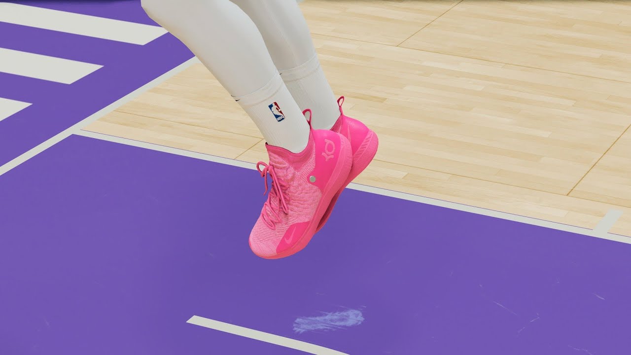 NBA 2K22 Next-Gen Shoe Creator KD 11 Aunt Pearl