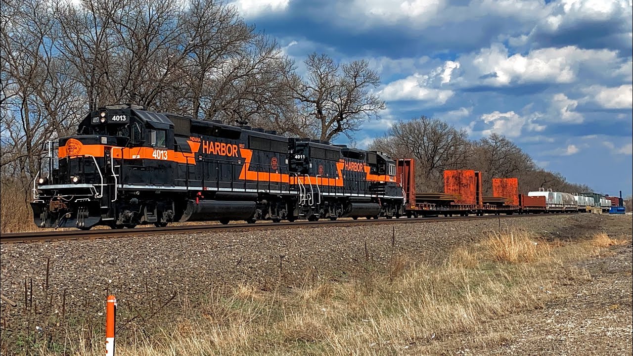 WB IHB (Indiana Harbor Belt) Train In Ogden Dunes, Indiana! 4/06/21
