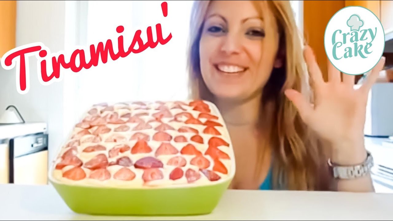 TIRAMISÙ ALLE FRAGOLE 🍓🍓🍓 Ricetta Facile