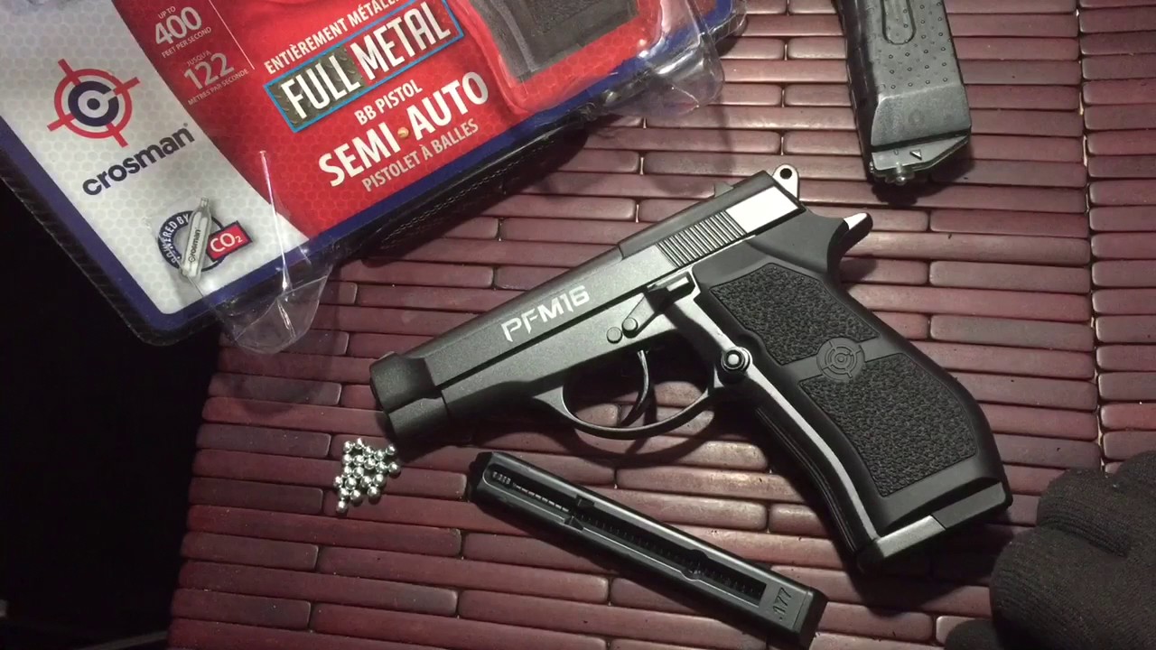 Crosman PFM16   Full metal  C02 BB. Pistol