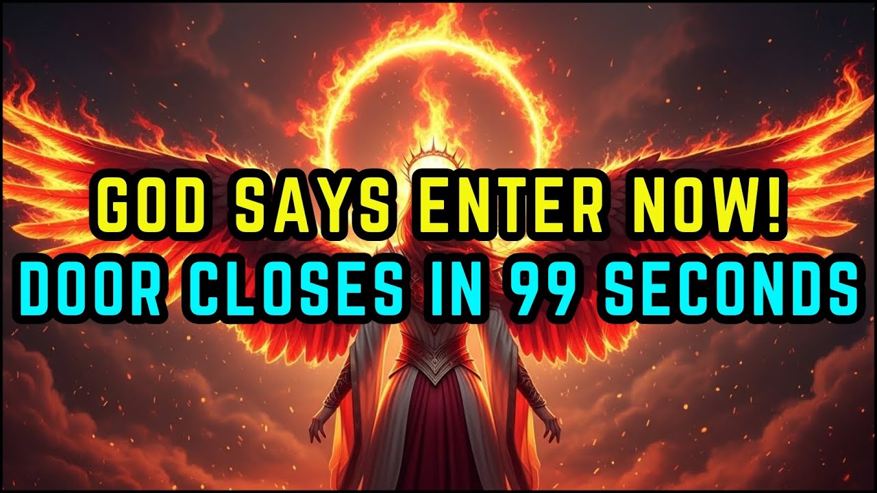 Chosen Ones, This Heavenly Door Is Open Right Now… 99 Seconds Left Before It Closes