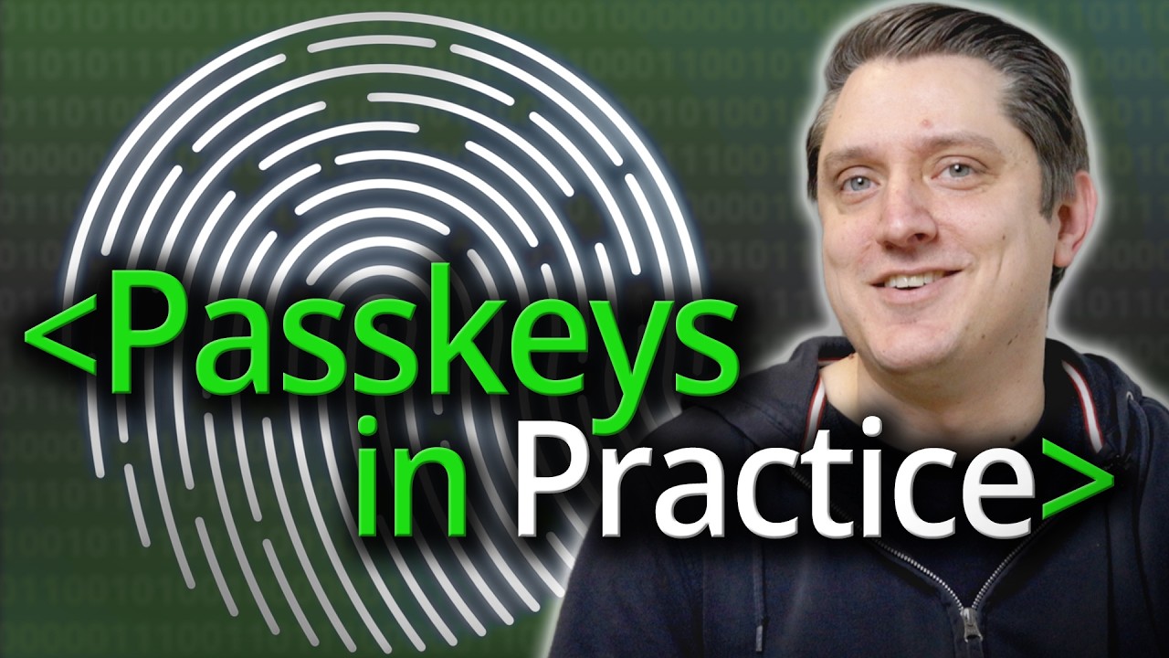 Passkeys Implemented - Computerphile