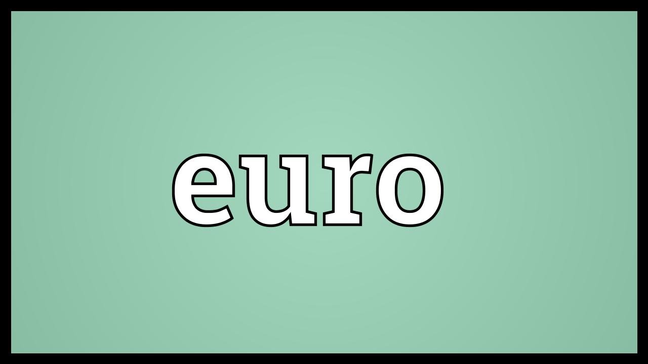 Euro Meaning