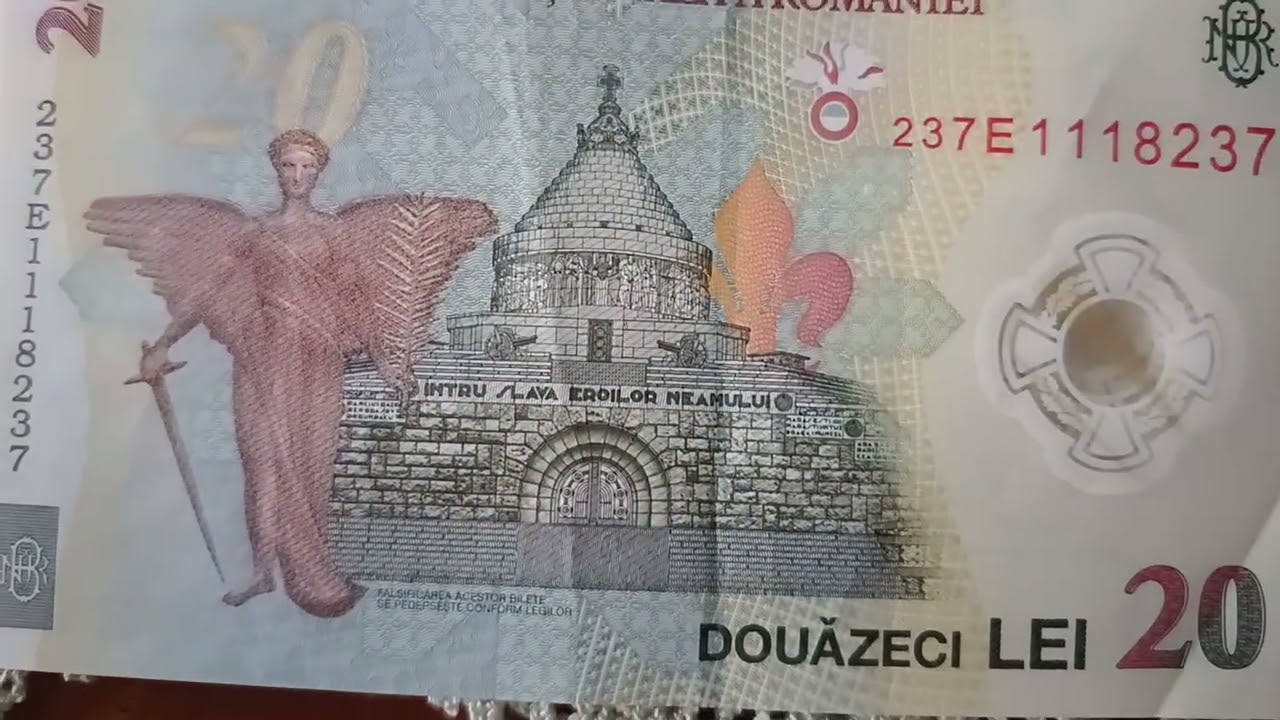 Cea mai frumoasă bancnotă din România