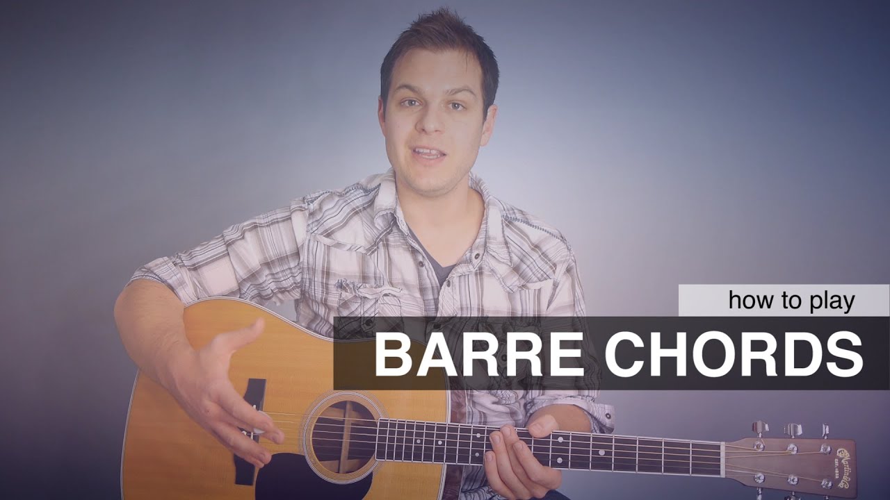 Guitar Lesson: How To Play Barre Chords (Bar Chords)