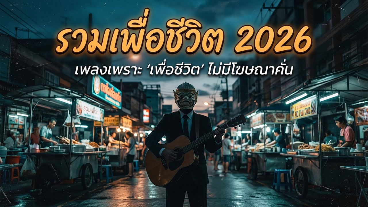 รวมเพลงเพื่อชีวิต - ใหม่ล่าสุด ฟังเพลินยาวๆ ไม่มีโฆษณาคั่น - [Chill Melody] Vol.27