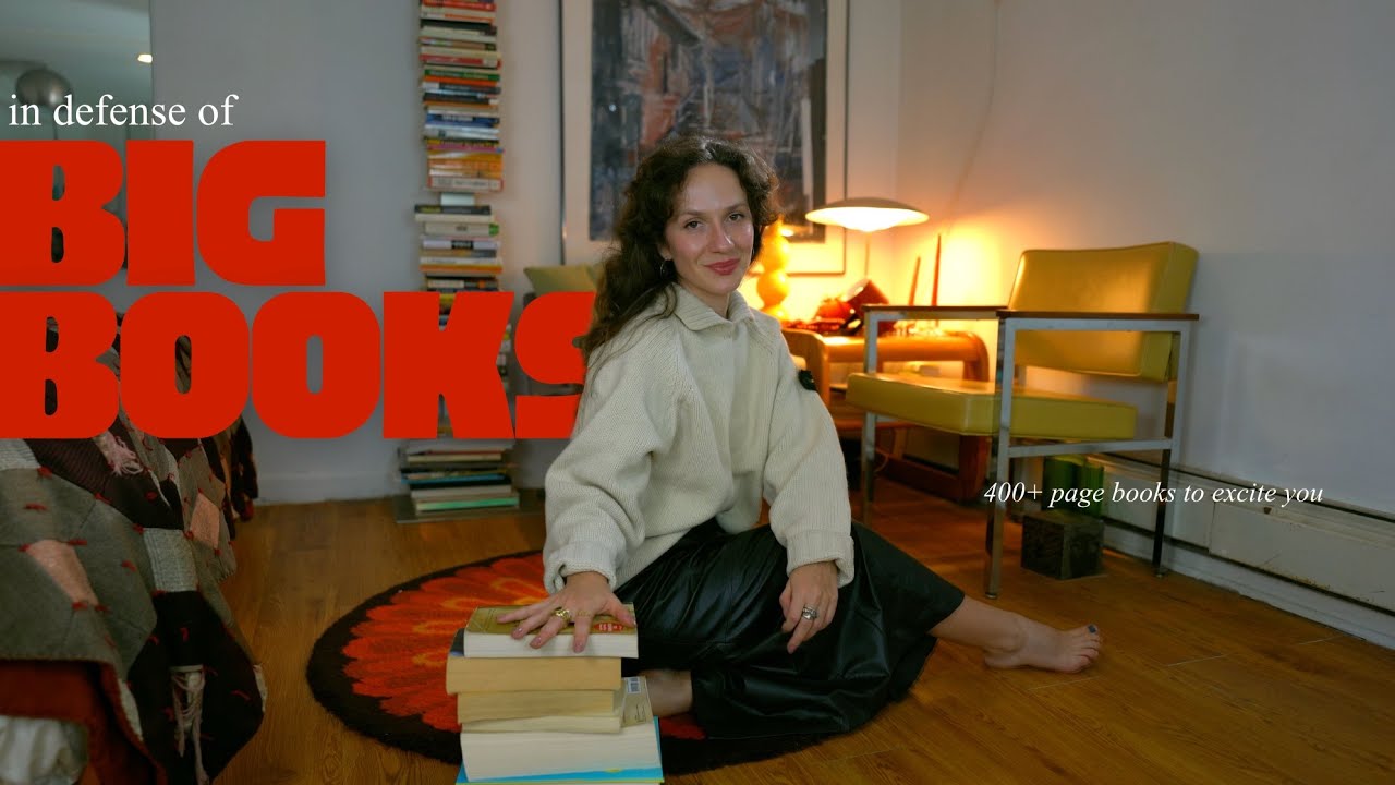 BIG BOOKS DON'T HAVE TO BE SCARY!! (500+ page books that are actually worth it) 
