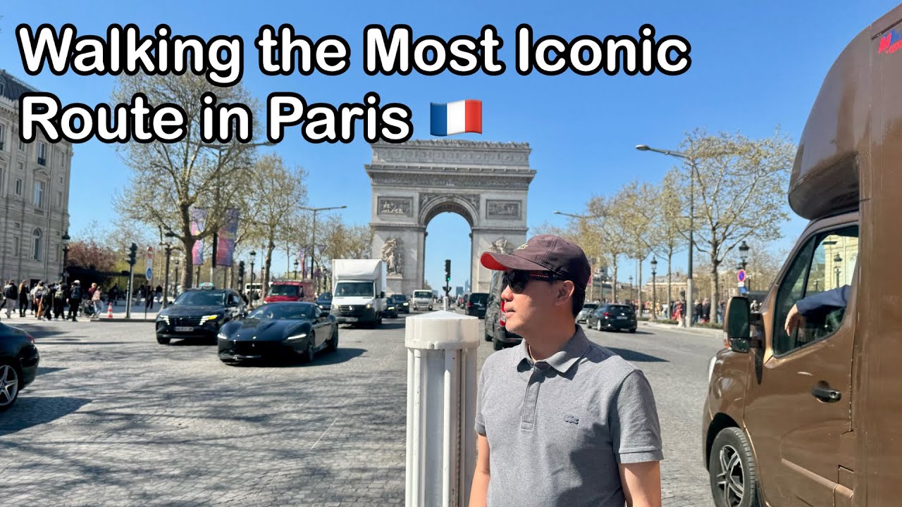 Paris Walk: Louvre Museum, Tuileries Garden & Arc de Triomphe