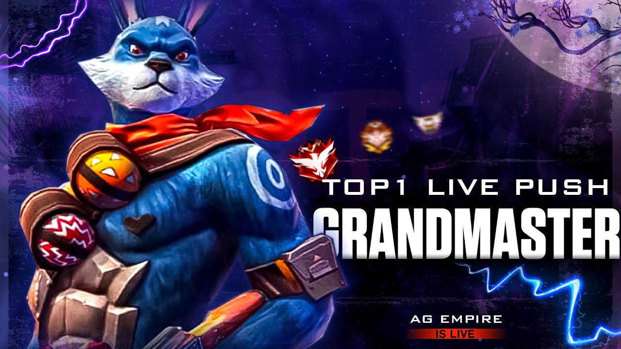🔴[Live] GrandMaster Top 1 Push Gameplay 🔥 - Free Fire Live #freefire #freefirelive #livestream