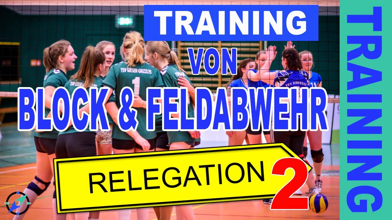 Relegation 2 - Training von Block und Abwehr