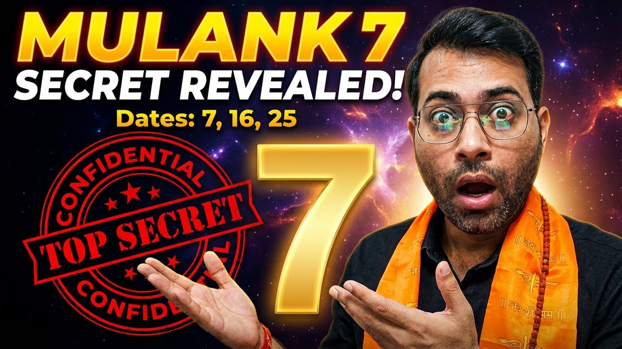 Born on 7, 16, or 25? Discover the Secrets of Mulank 7!