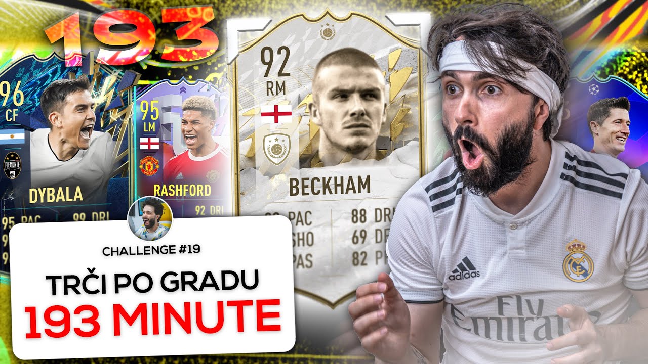 193 draft ili TRČIM 193 MINUTE po gradu! #19