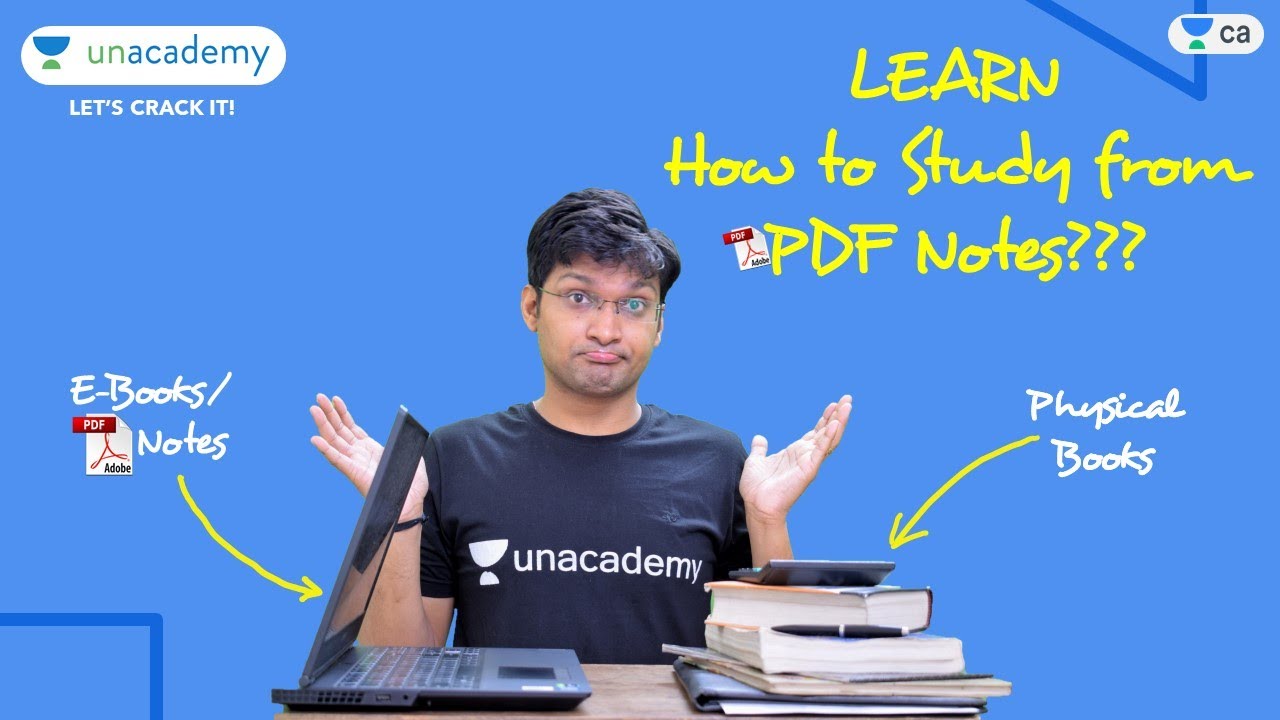 Learn How to study from PDF Notes? | Tips to use E-Notes by CA. Anshul Sir| Microsoft One Note