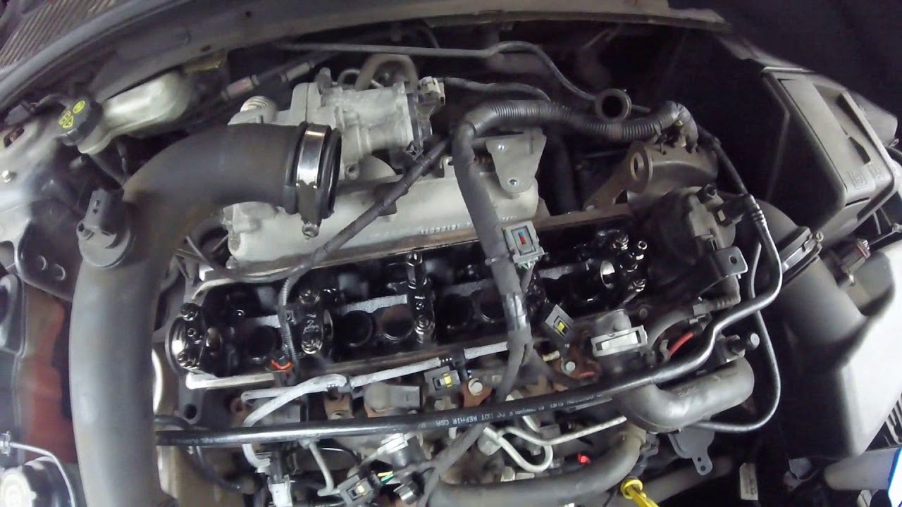 How to remove EGR cooler Ford Mondeo Focus 1.8 \ Как снять кулер EGR Ford Mondeo Focus 1.8