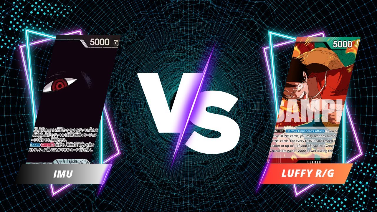🔥Imu VS Luffy R/G Op13 Store Tournament🔥