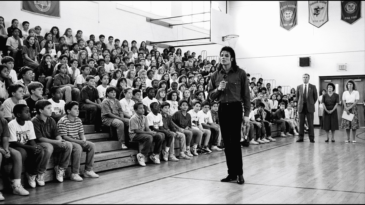 Michael Jackson Walked Into a Divided School—One Sentence Changed Everything