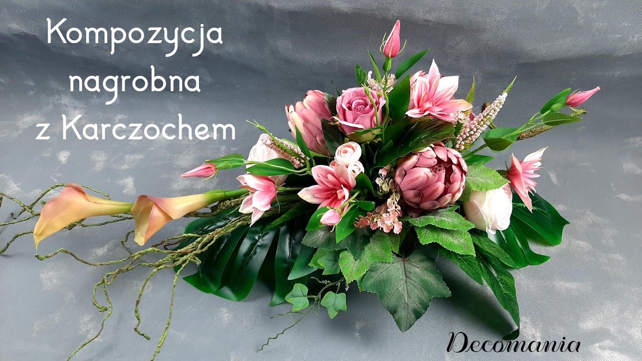 Kompozycja// stroik na grób// DIY// grave decorations