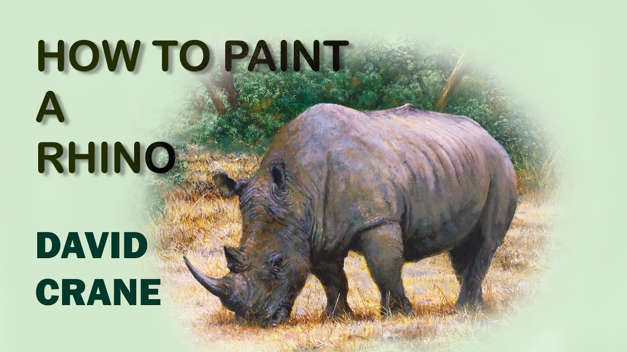 HOW TO PAINT A RHINO     David Crane