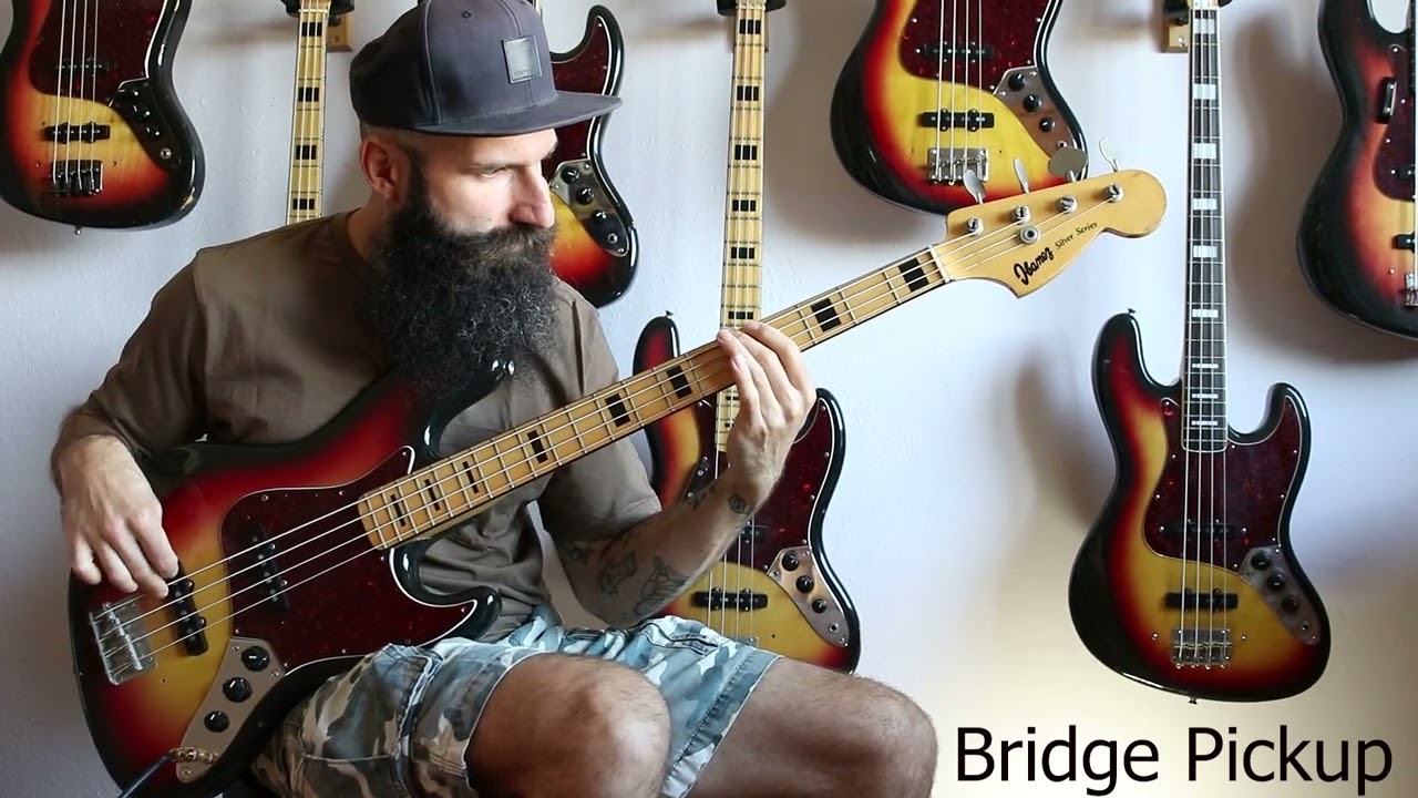 Ibanez Jazz Bass 1976 vs. 1972