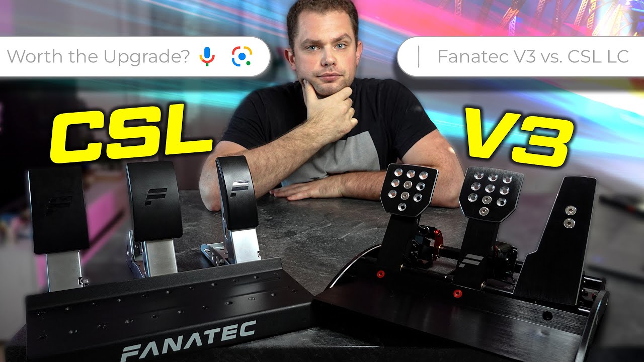 ClubSport V3 против CSL Loadcell: какие педали Fanatec стоит купить?